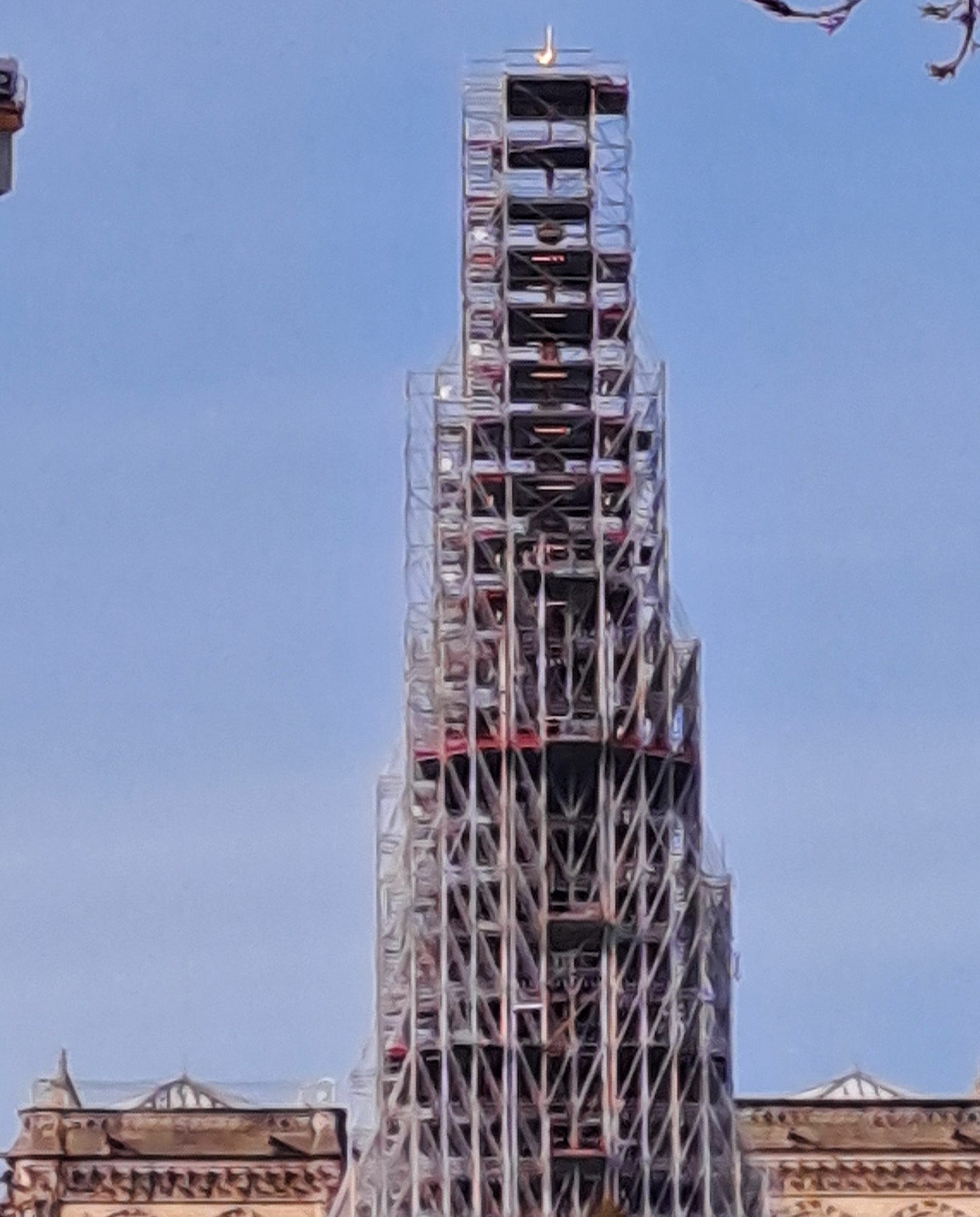 Spire of Notre Dame 2024
