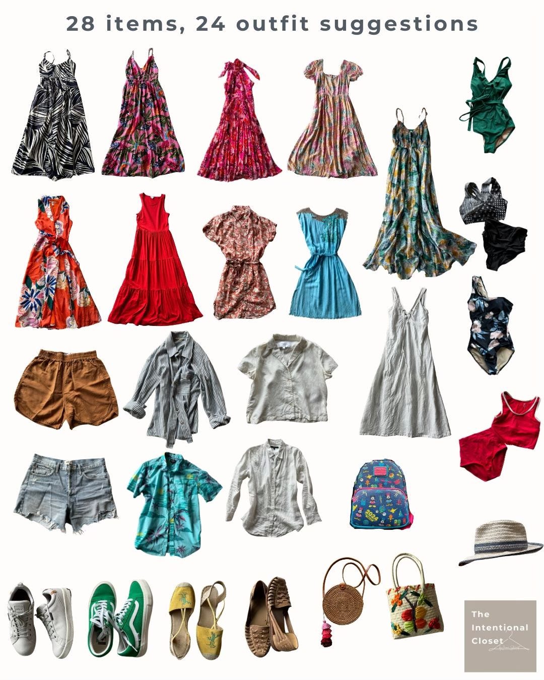 clothing rental, travel capsule