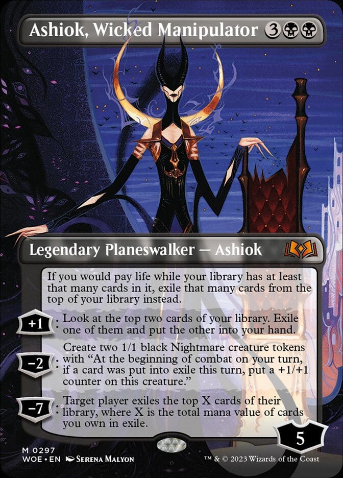 Ashiok, Wicked Manipulator (Wilds of Eldraine #297)