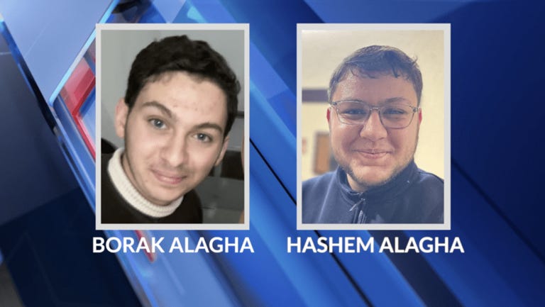 Borak Alagha, 18, and his brother Hashem Alagha, 20, are missing in southern Gaza after family members say they were detained by Israeli soldiers during an overnight raid. Their cousin, Abdullah Elagha, who lives in Denver, said the two are American citizens, and the family has no idea where they’re being held. (Photos courtesy of Abdullah Elagha)