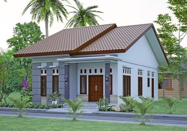 Desain Rumah Minimalis Sederhana 3 Kamar | Minimalist house design, House  design, Modern minimalist house