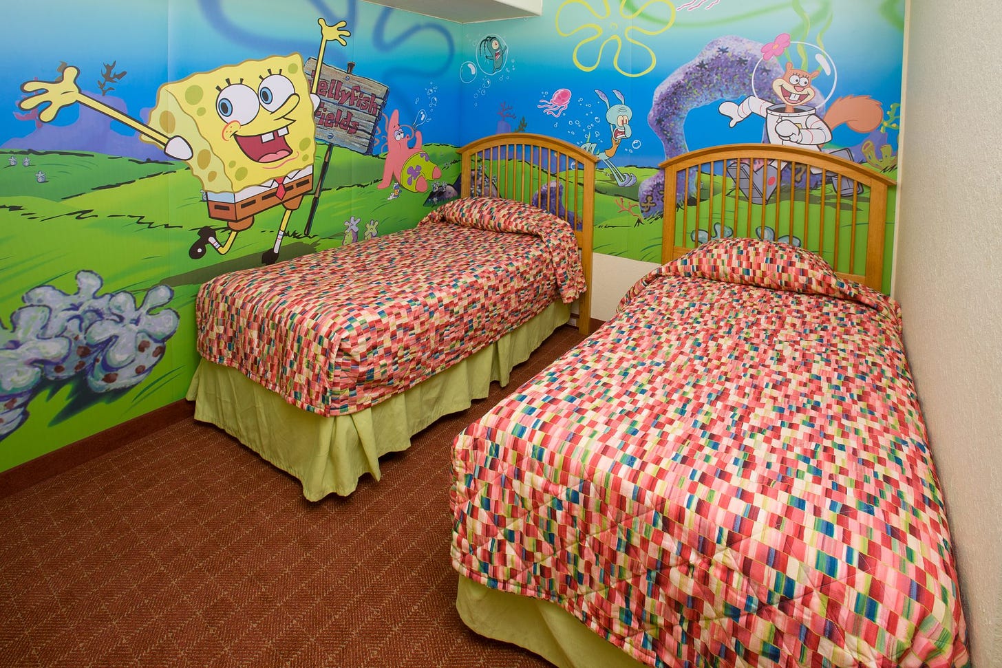SpongeBob Suites at the Nick Hotel in Orlando