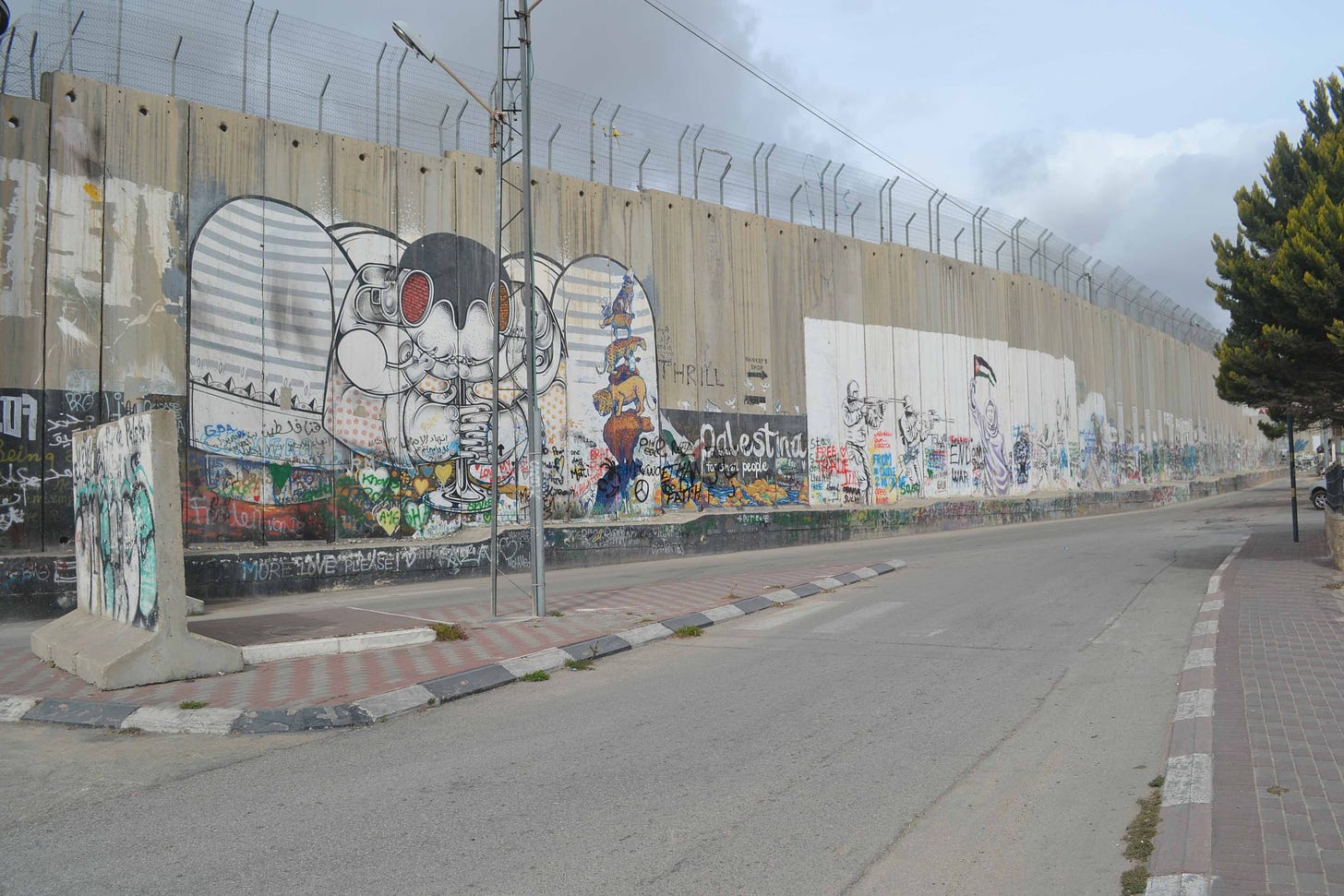 The Wall in Bethlehem That Segregates and Subjugates Palestinians