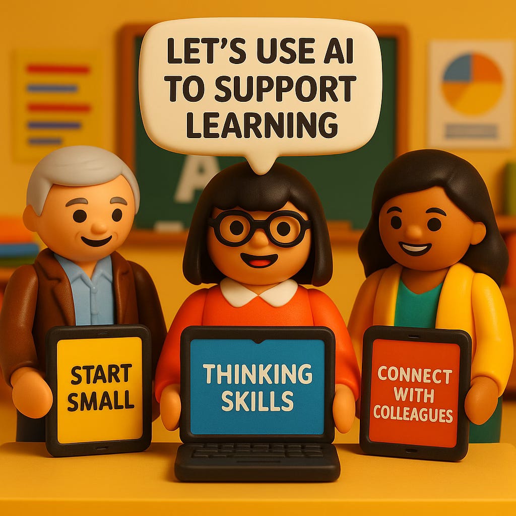 Let's use Ai to support learning
