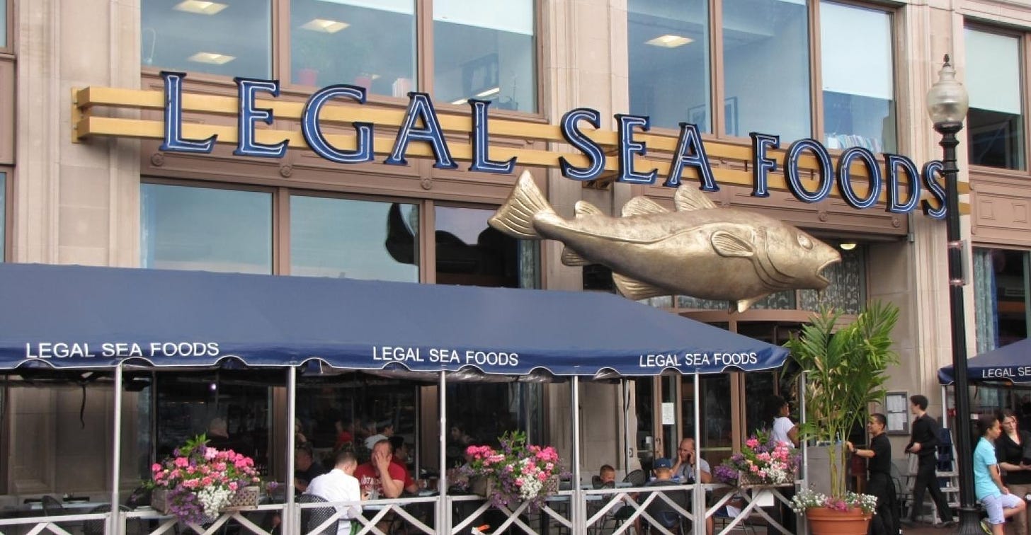 Boston landmark Legal Sea Foods sold to PPX Hospitality Brands | Nation's  Restaurant News