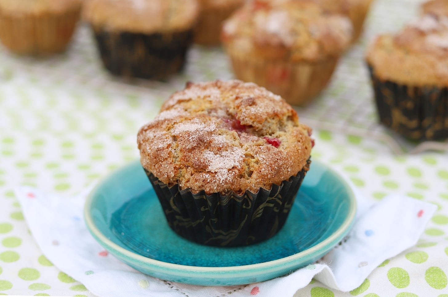 Raspberry Ginger Rye Muffins, Cook the Vineyard