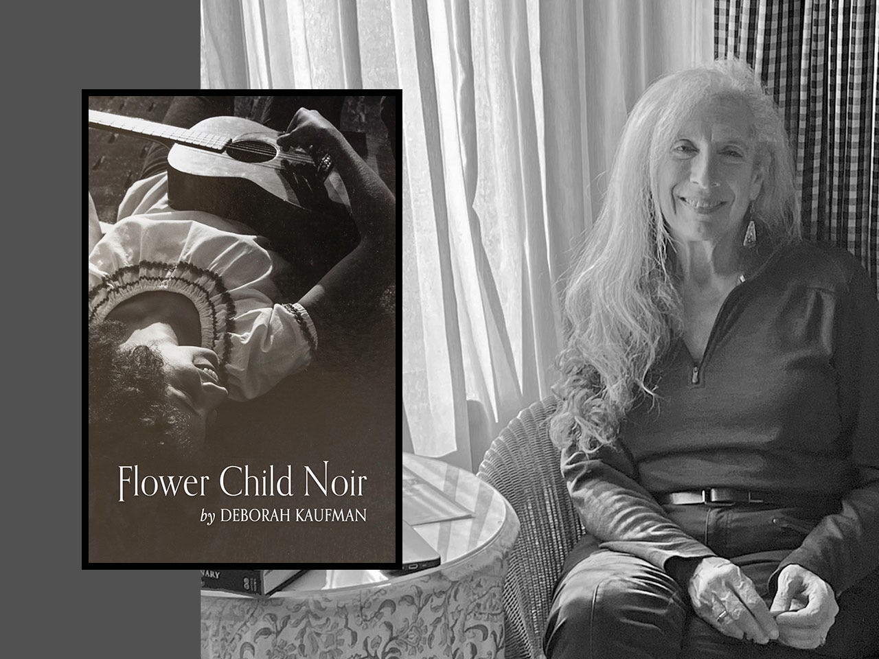 Deborah Kaufman is the author of the "Flower Child Noir."