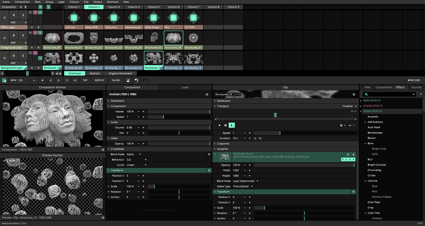 Resolume VJ Software & Media Server