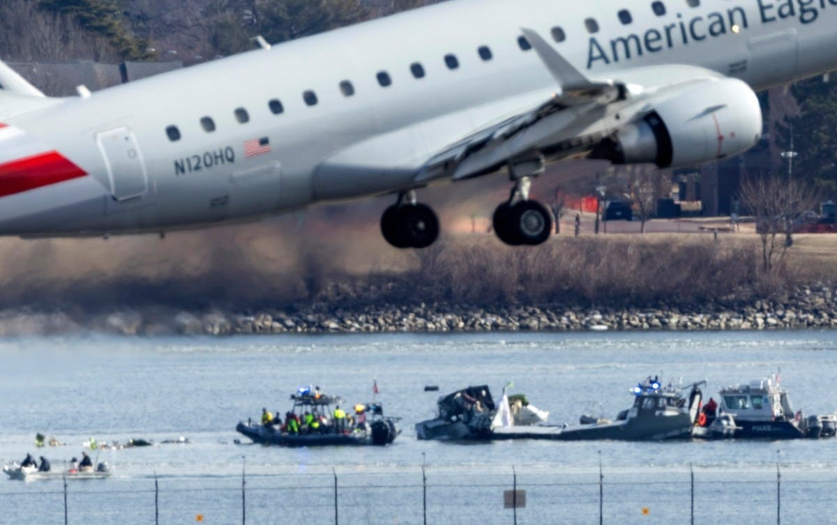 Washington DC plane crash: Trump blames diversity policies and 'confluence  of bad decisions' as officials say no survivors – latest