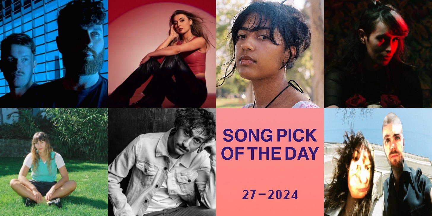 Mild Minds & edapollo, Isla Rose, Hope Tala, Sister Ghost, Pool Girl, Dylan Menzie, and Leyya