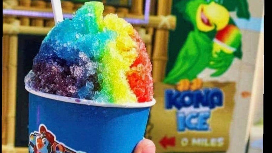 Kona Ice Miami West - Flavor your own Kona shaved ice and create as many  syrup combinations as you want!
