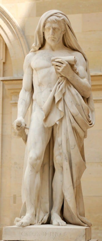 Cato statue