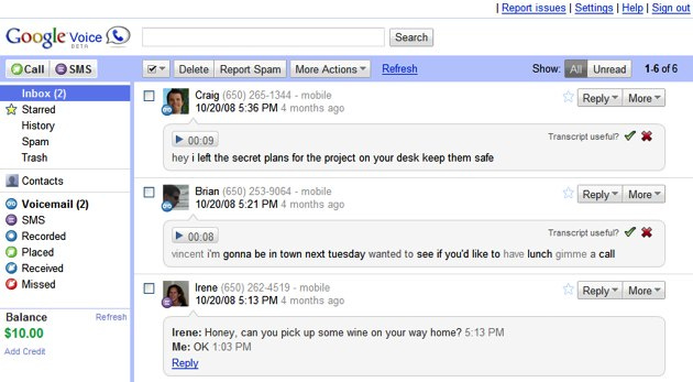 GrandCentral To (Finally) Launch As Google Voice. It's Very, Very Good. |  TechCrunch