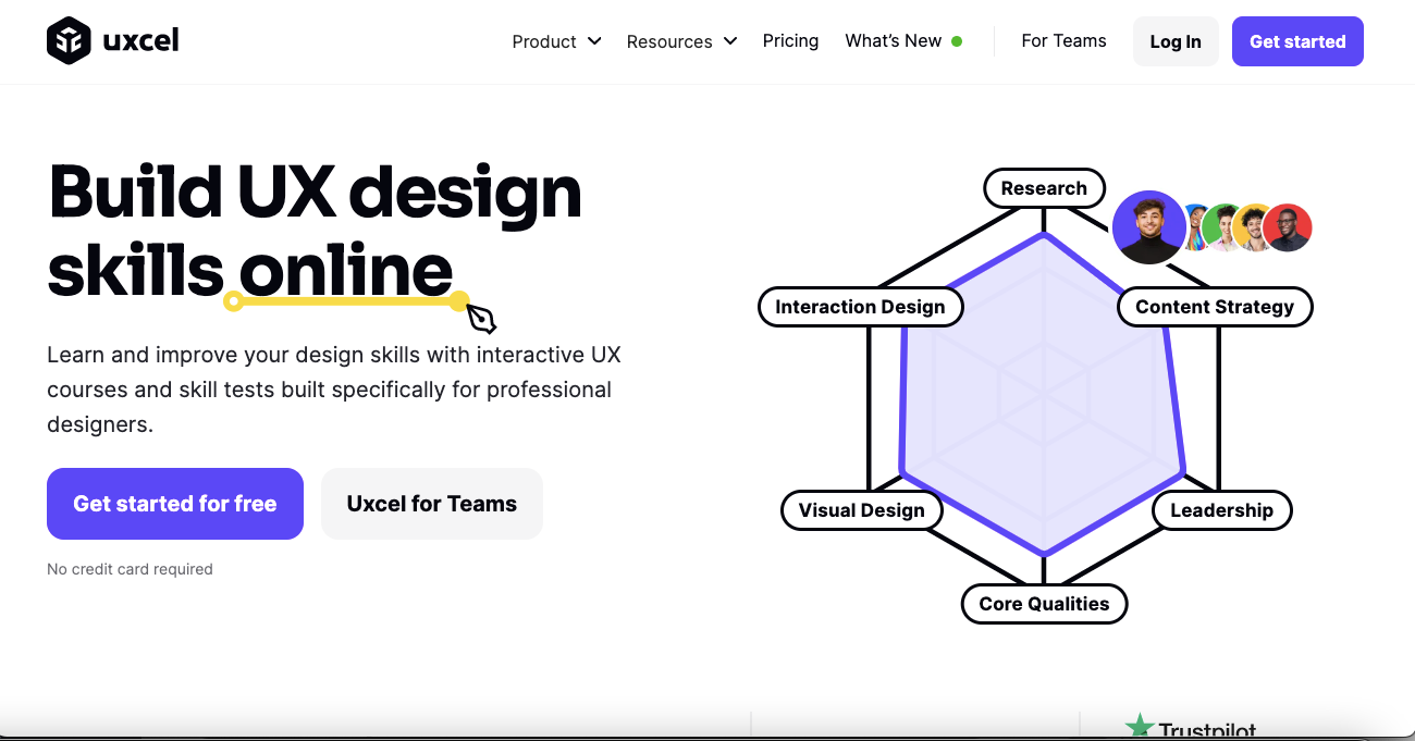 Uxcel Ux Design Skills online