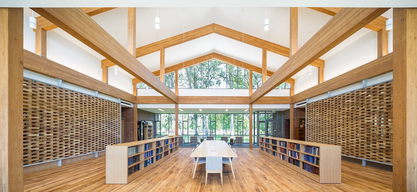 Richmond Library Interior, Forest Grove, Oregon