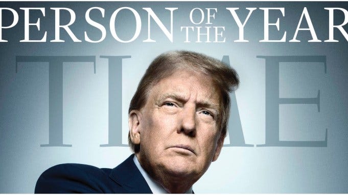 Donald Trump Named Time's Person Of The Year