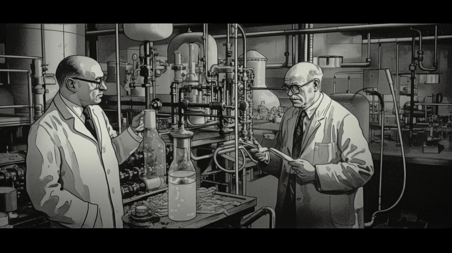  Haber& Bosch inventing ammonia, graphic novel