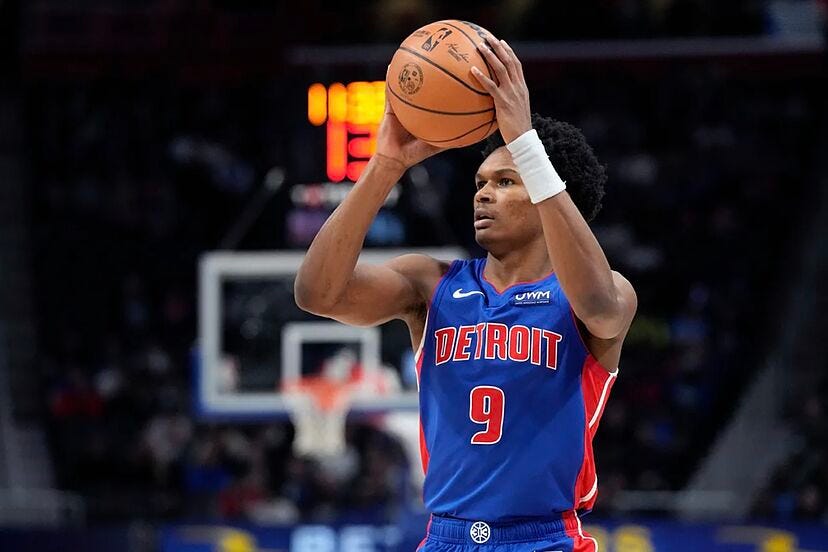 Detroit Pistons lose star rookie Ausar Thompson for the season due to  health issue | Marca