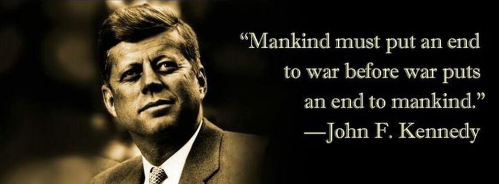 JFK on War