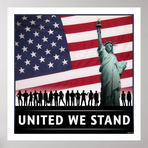 United We Stand Poster | Zazzle