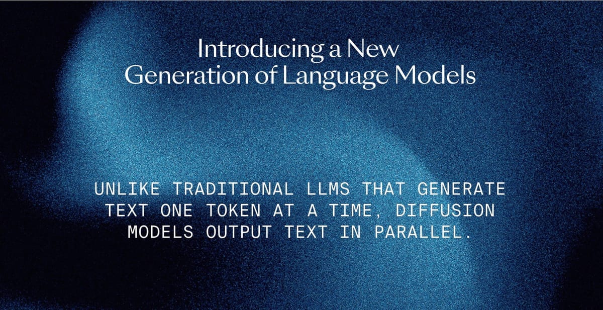 Inception Labs Launches Mercury, the First Commercial Diffusion-Based Language Model