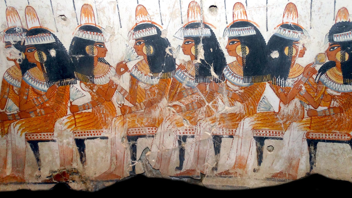 Mystery of ancient Egyptians' conical hats is solved