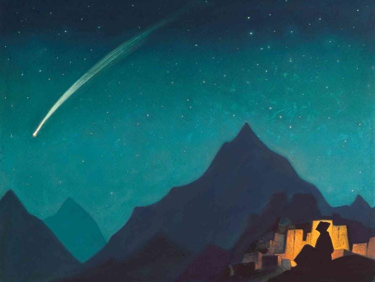 Star of the Hero, 1936 - Nicholas Roerich - WikiArt.org