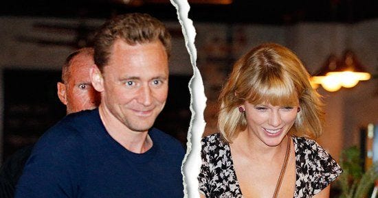 taylor swift tom hiddleston spolit