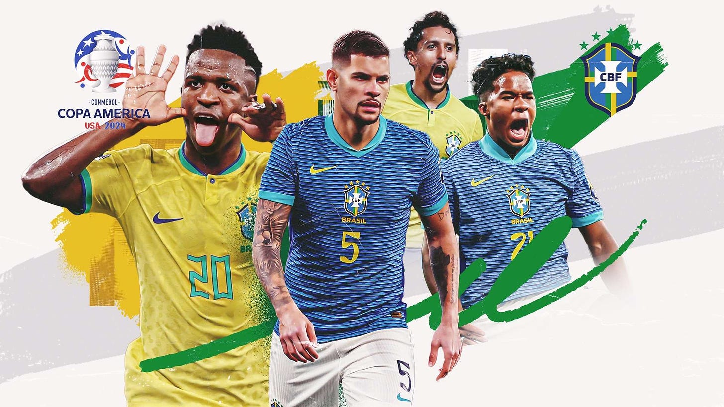 Brazil Copa America 2024 squad: Who Dorival Junior will take to the United  States | Goal.com