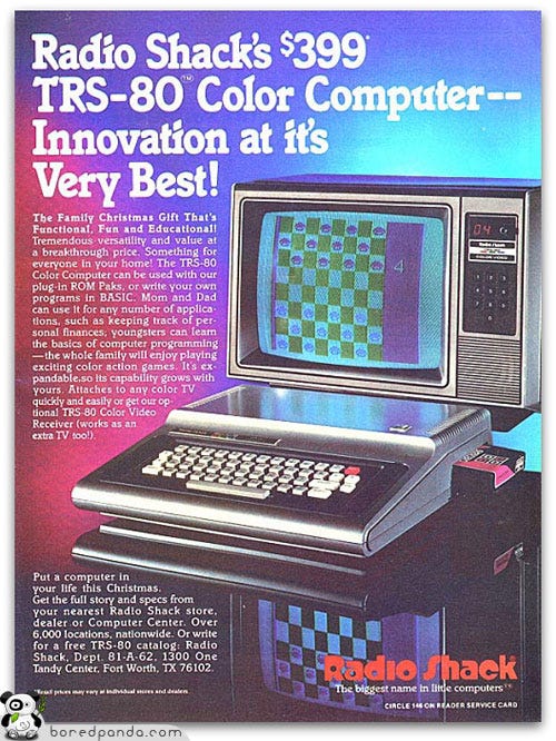 vintage computer ad