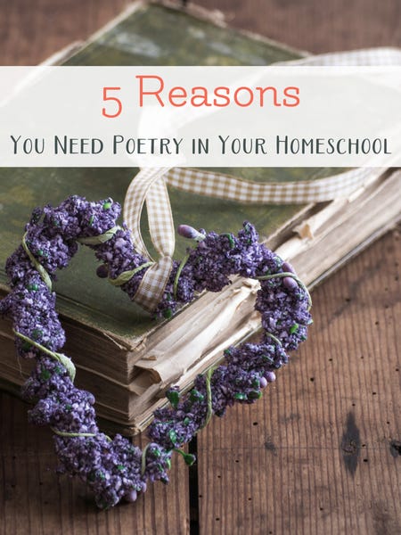 teach poetry for homeschool