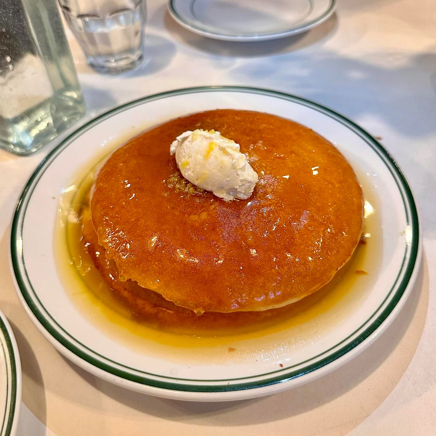 Golden Diner’s Honey Butter Pancakes