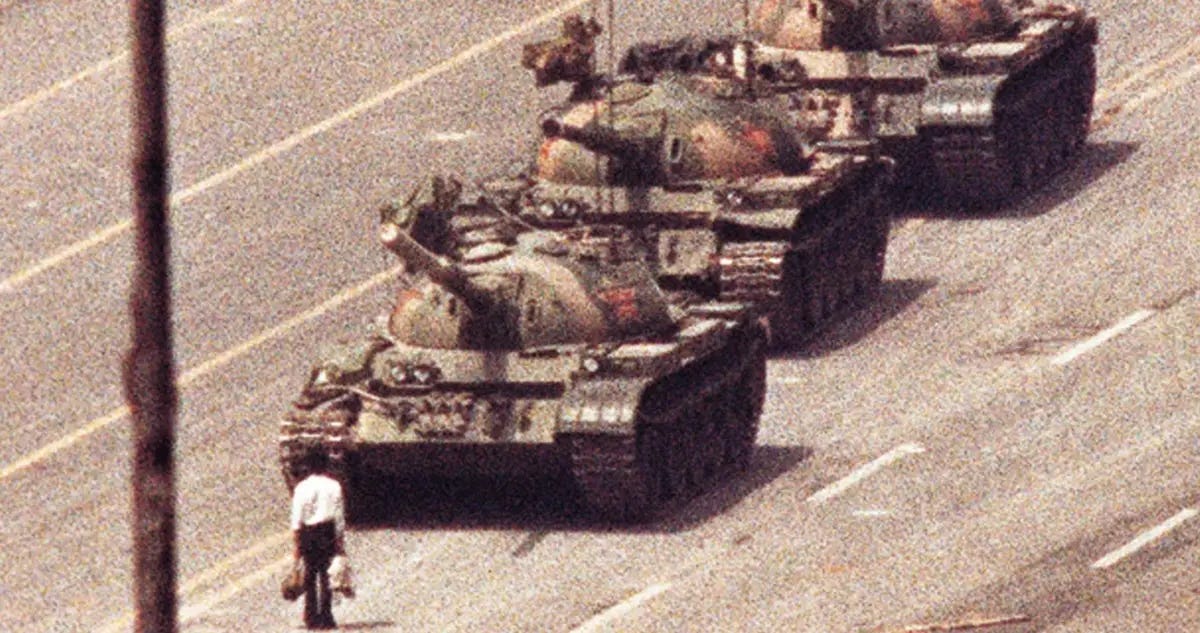 The Story Behind The Iconic Tank Man Of The Tiananmen Square ...