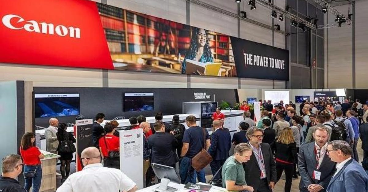 Canon Celebrates Most Successful Drupa to Date