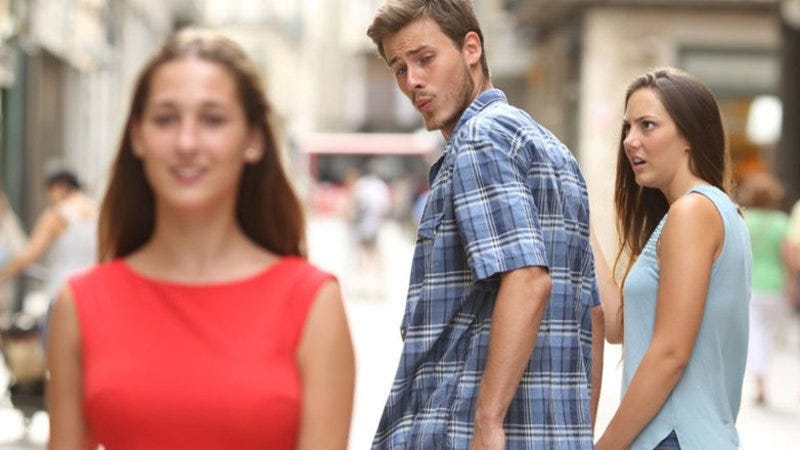 Distracted Boyfriend | Know Your Meme