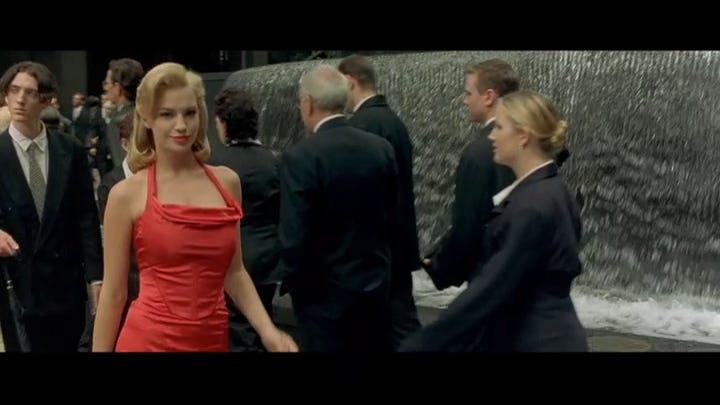 Were You Looking at the Woman in the Red Dress? The Male Gaze in The  MatrixNicole Erin Morse / Florida Atlantic University – Flow