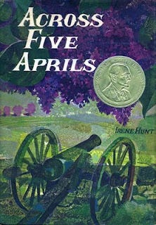 Across Five Aprils Book Cover