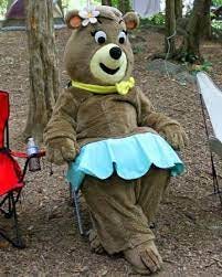 Cindy Bear at our campsite - Picture of Yogi Bear's Jellystone Park  Camp-Resort Williamsport - Tripadvisor