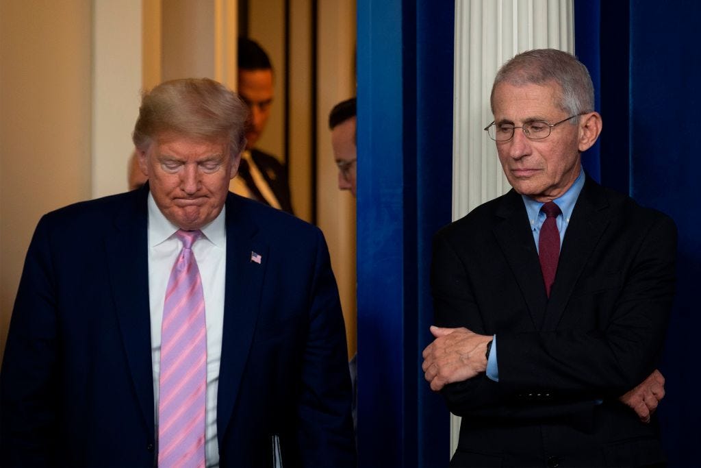 Trump Akan Pecat Anthony Fauci: “Tapi Jangan Kasih Tahu Siapa-siapa ...