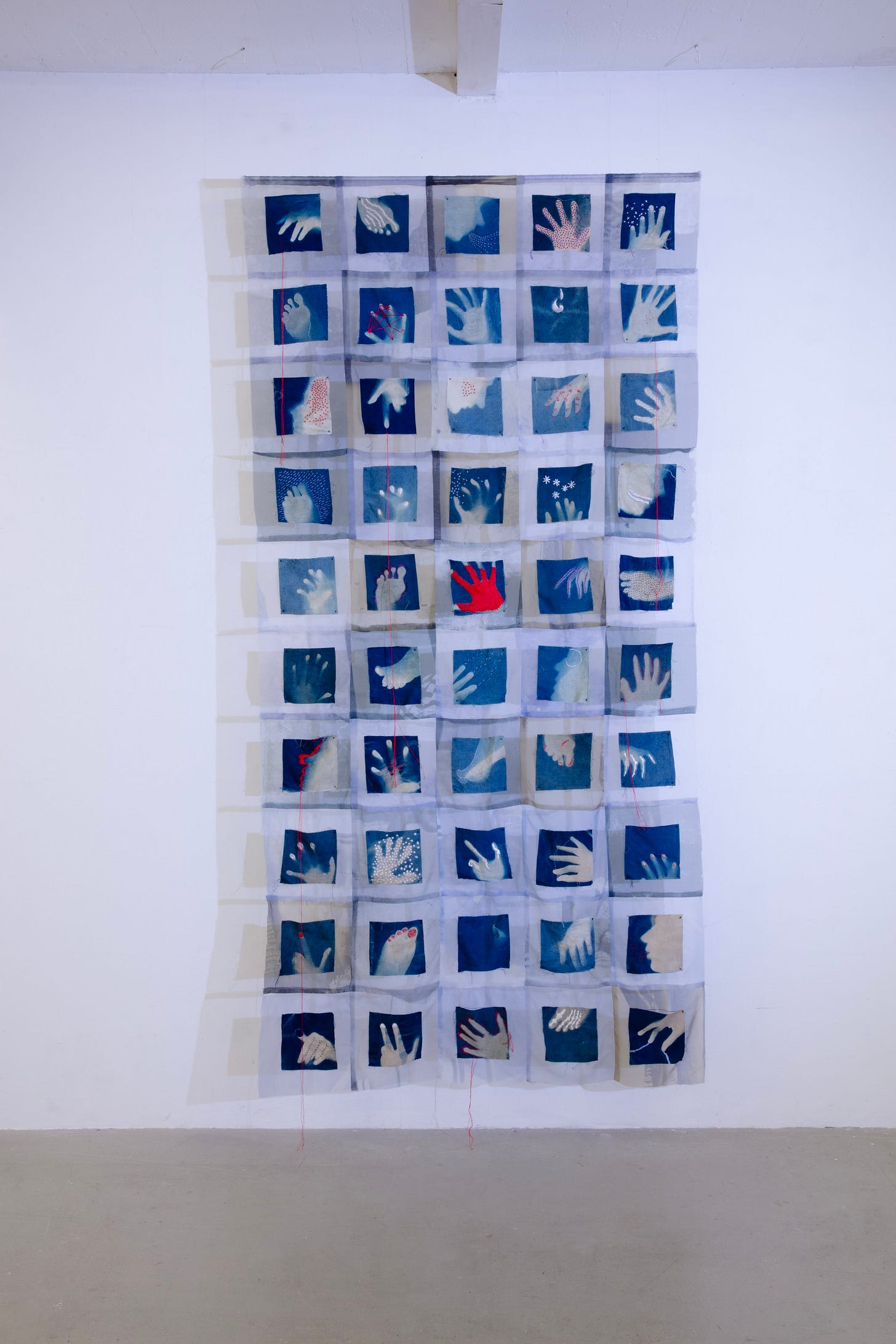 Tender Material Mourning Piece by Maria