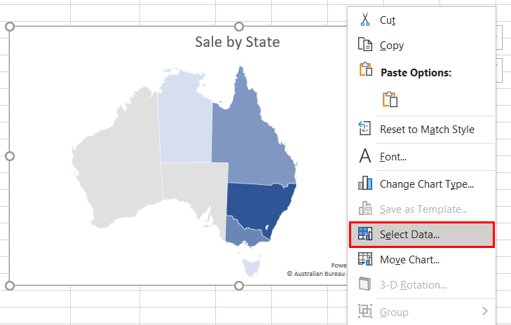 vẽ biểu đồ Map với Pivot Table