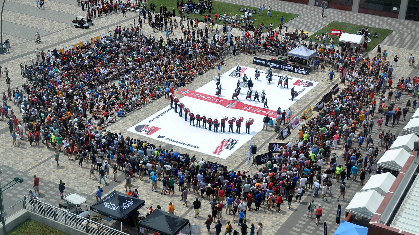 SoundSport and DrumLine Battle schedules SoundSport and DrumLine Battle schedules