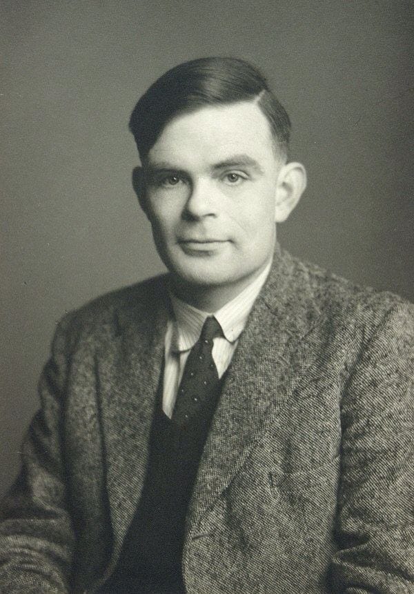 Alan Turing: A cryptographer and the father of computers. 