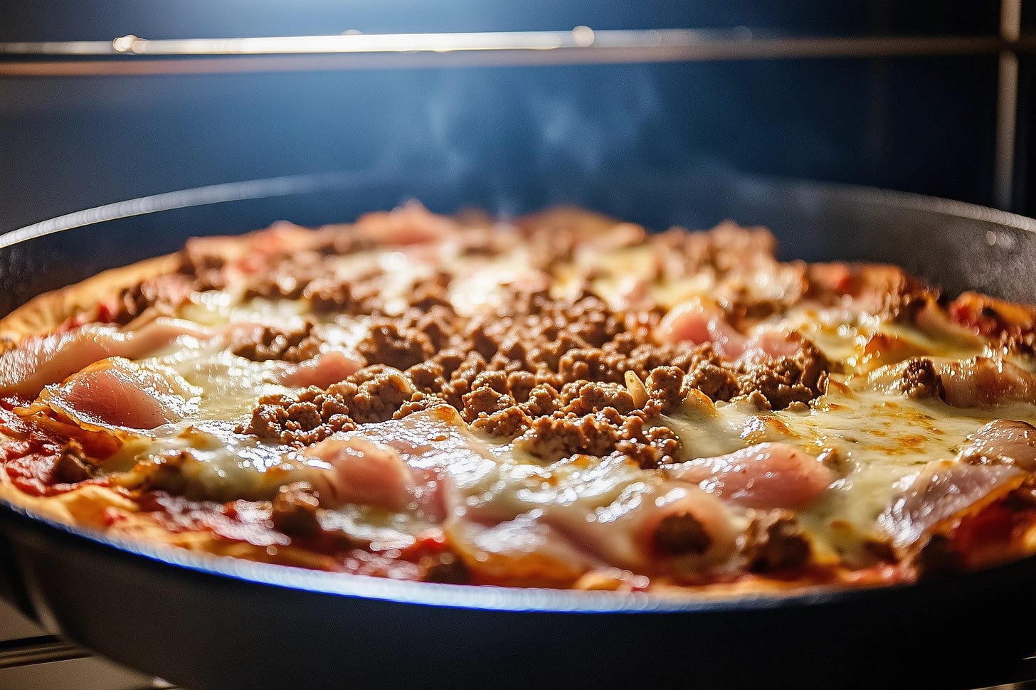 Easy Carnivore Pizza Skillet Recipe: One Pan, No Cleanup!