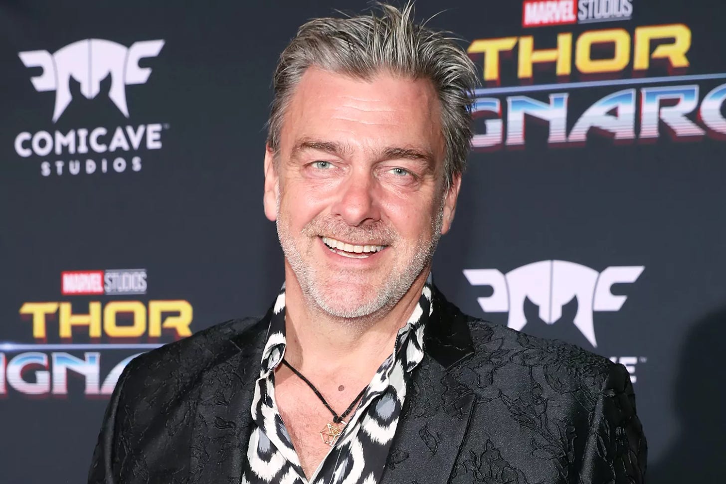 HOLLYWOOD, CA - OCTOBER 10: Actor Ray Stevenson at The World Premiere of Marvel Studios' "Thor: Ragnarok" at the El Capitan Theatre on October 10, 2017 in Hollywood, California. (Photo by Rich Polk/Getty Images for Disney)