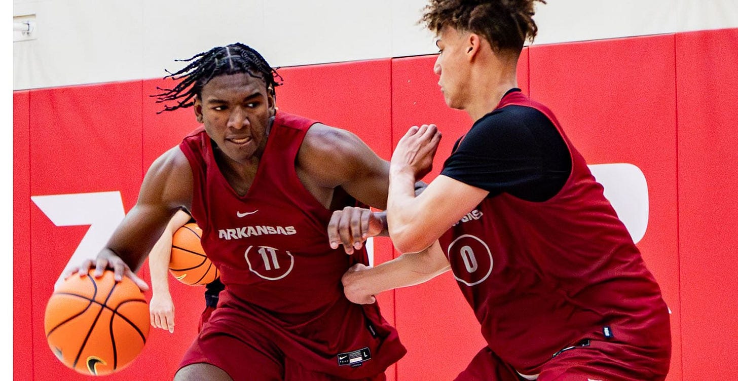 Calipari expecting 'big things' from freshman Karter Knox - Inside Arkansas