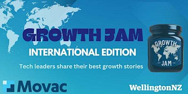 Growth Jam - Wellington's best marketing event