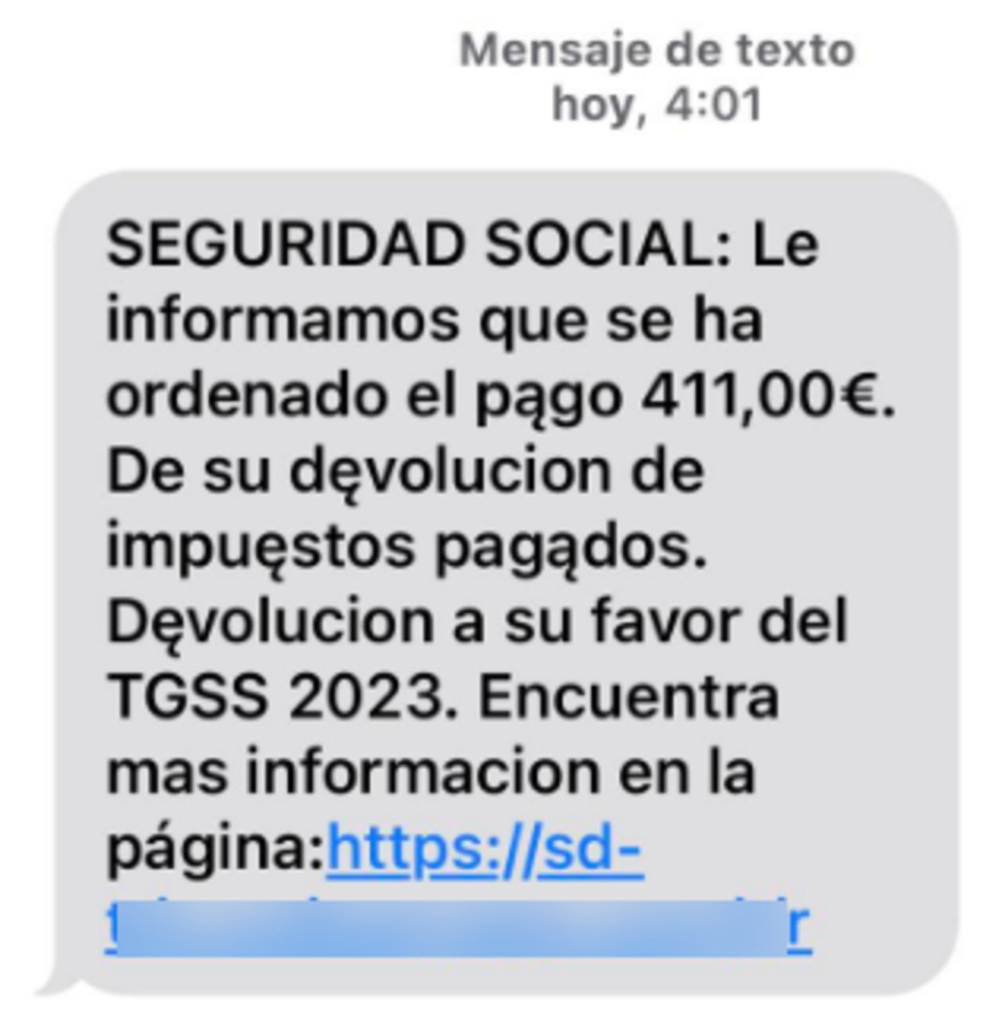 Cuidado si recibes este SMS: la Agencia Tributaria alerta de una campaña fraudulenta