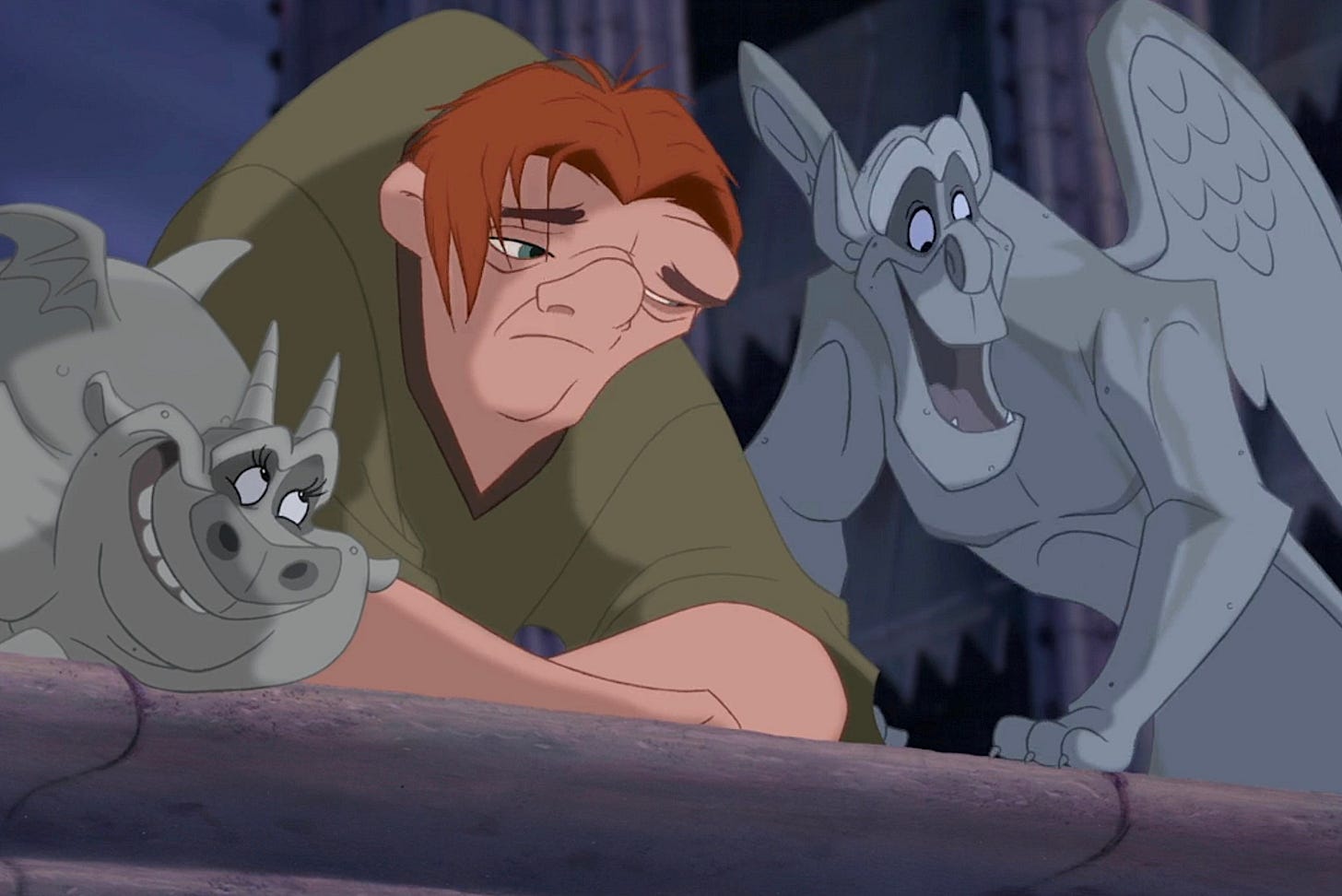 The case for and against the gargoyles in The Hunchback of Notre Dame |  Polygon