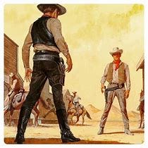 Image result for gunfighters facing off images